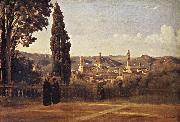 Florence Since the Gardens of Boboli, Corot Camille
